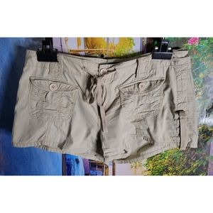 BeBop Tan Short Shorts